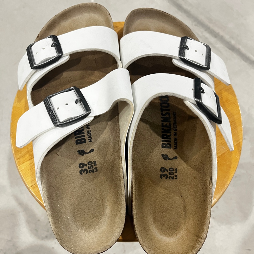Birkenstock Arizona Birko Flor sandals size 39